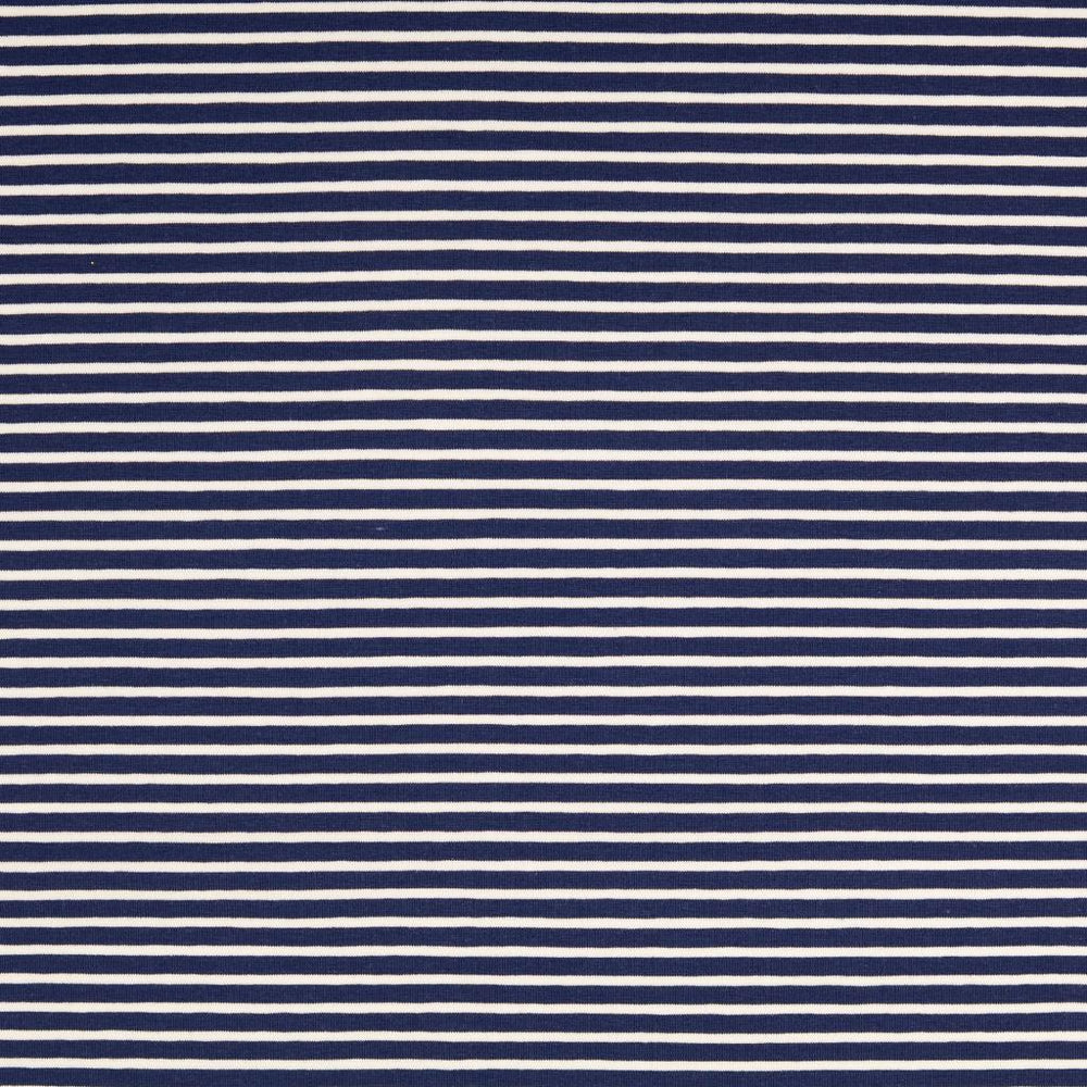 
                  
                    Load image into Gallery viewer, Jersey Stripes Navy Blue/White
                  
                