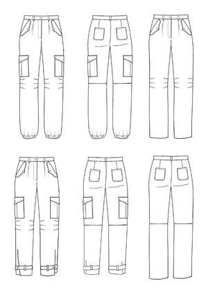
                  
                    Load image into Gallery viewer, Pattern Trousers TREMPLIN
                  
                