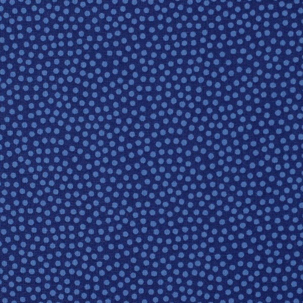 Cotton Poplin Tiny Dots Blue