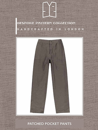 Men's Pattern Patch Pocket Trousers
