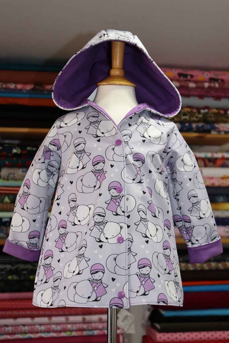 Pattern Raincoat Dots n Stripes