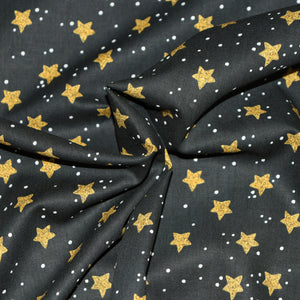 
                  
                    Load image into Gallery viewer, Christmas Cotton Poplin Stars
                  
                