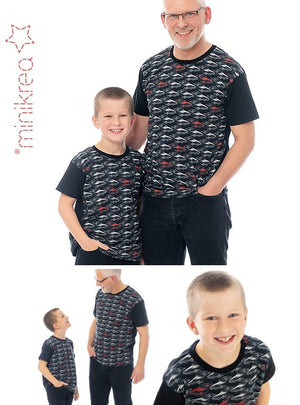 
                  
                    Load image into Gallery viewer, Pattern Short Sleeved T-Shirt
                  
                
