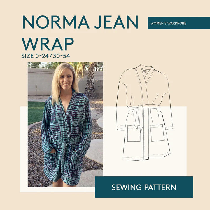 
                  
                    Load image into Gallery viewer, Pattern Norma Jean Wrap
                  
                