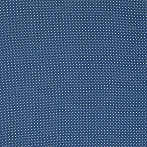 
                  
                    Load image into Gallery viewer, Cotton Poplin Dots Denim Blue
                  
                