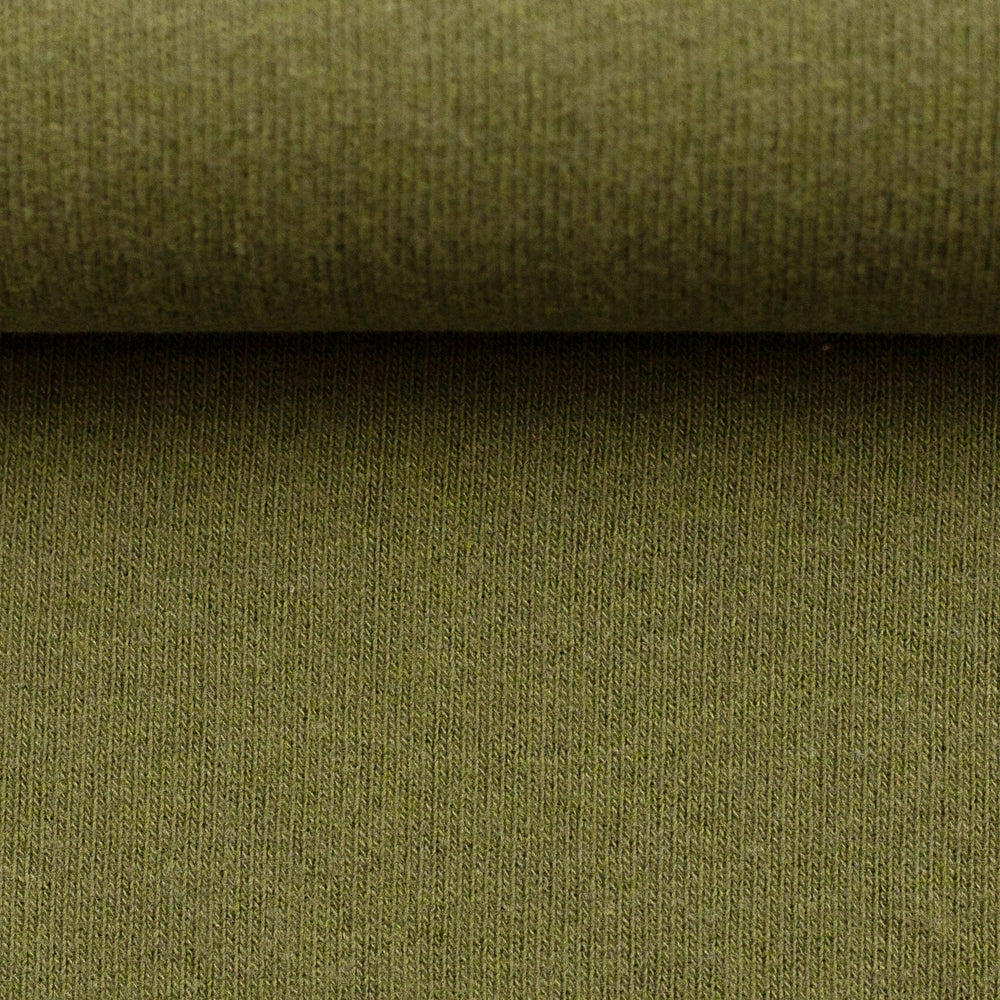 
                  
                    Load image into Gallery viewer, Wool Knit Jersey Olive Green
                  
                