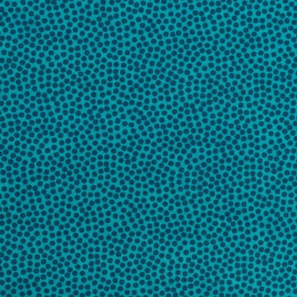 Cotton Poplin Tiny Dots Dark Turquoise 96x145cm
