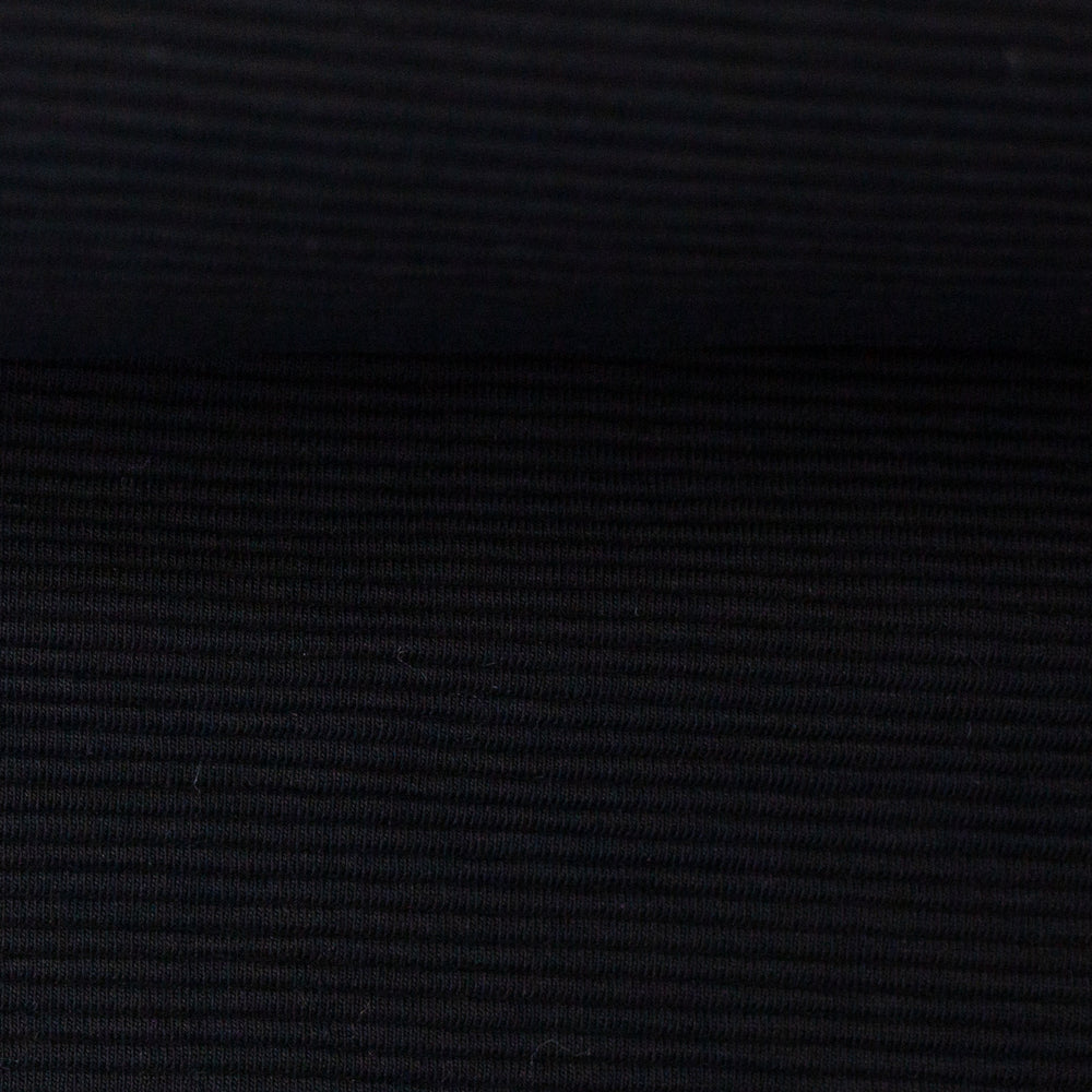 
                  
                    Load image into Gallery viewer, Ribbed Jersey Black
                  
                