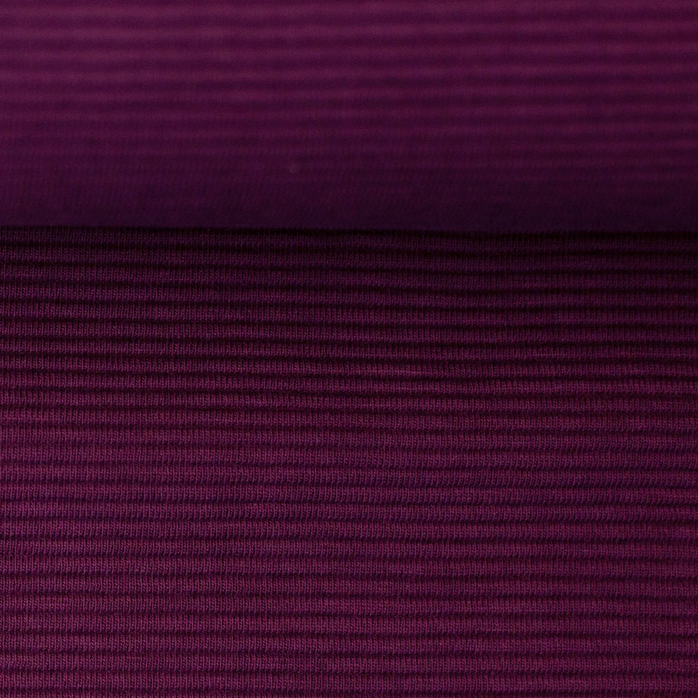 
                  
                    Load image into Gallery viewer, Ribbed Jersey Plum
                  
                