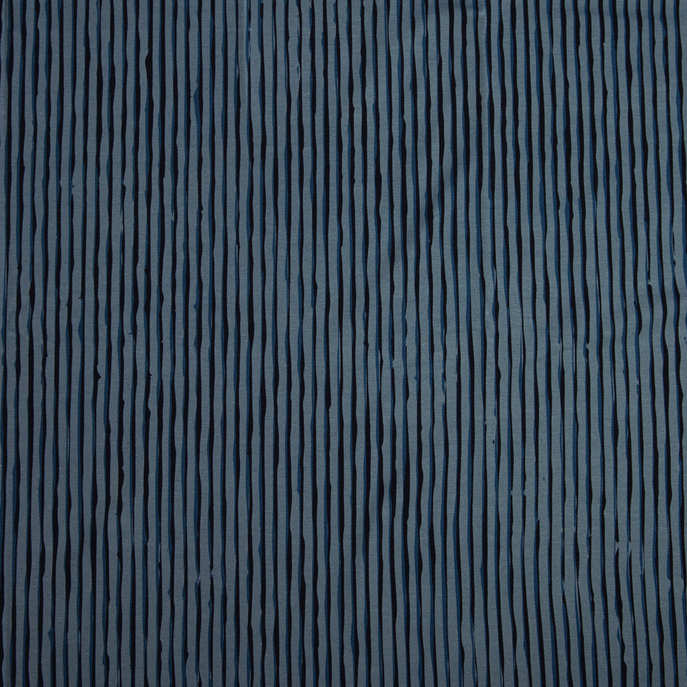 
                  
                    Load image into Gallery viewer, French Terry Stripes Grey/Blue
                  
                