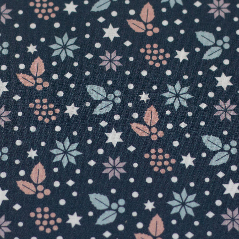 
                  
                    Load image into Gallery viewer, Christmas Cotton Holly Grey
                  
                