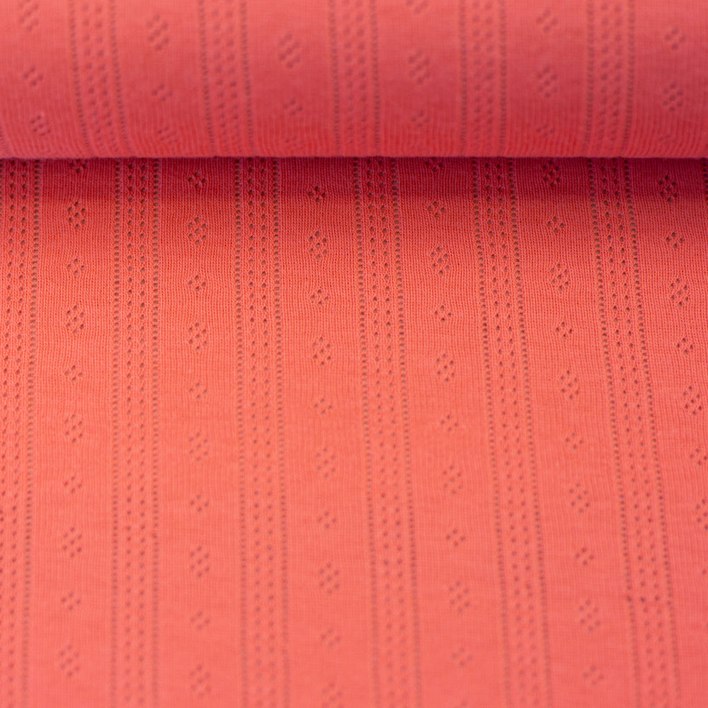Cotton Jersey Tiana Coral