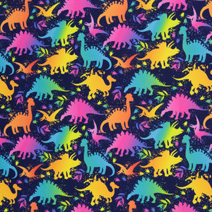 
                  
                    Load image into Gallery viewer, Softshell Dinosaurs 53x145cm
                  
                