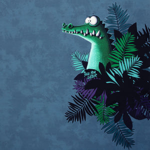 
                  
                    Load image into Gallery viewer, Jersey Panel Aligator
                  
                
