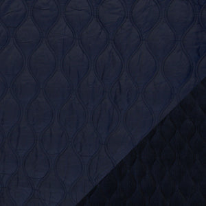 
                  
                    Load image into Gallery viewer, Quilted Double Face Dark Blue 125x150cm
                  
                