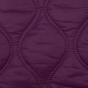 
                  
                    Load image into Gallery viewer, Quilted Double Face Plum
                  
                