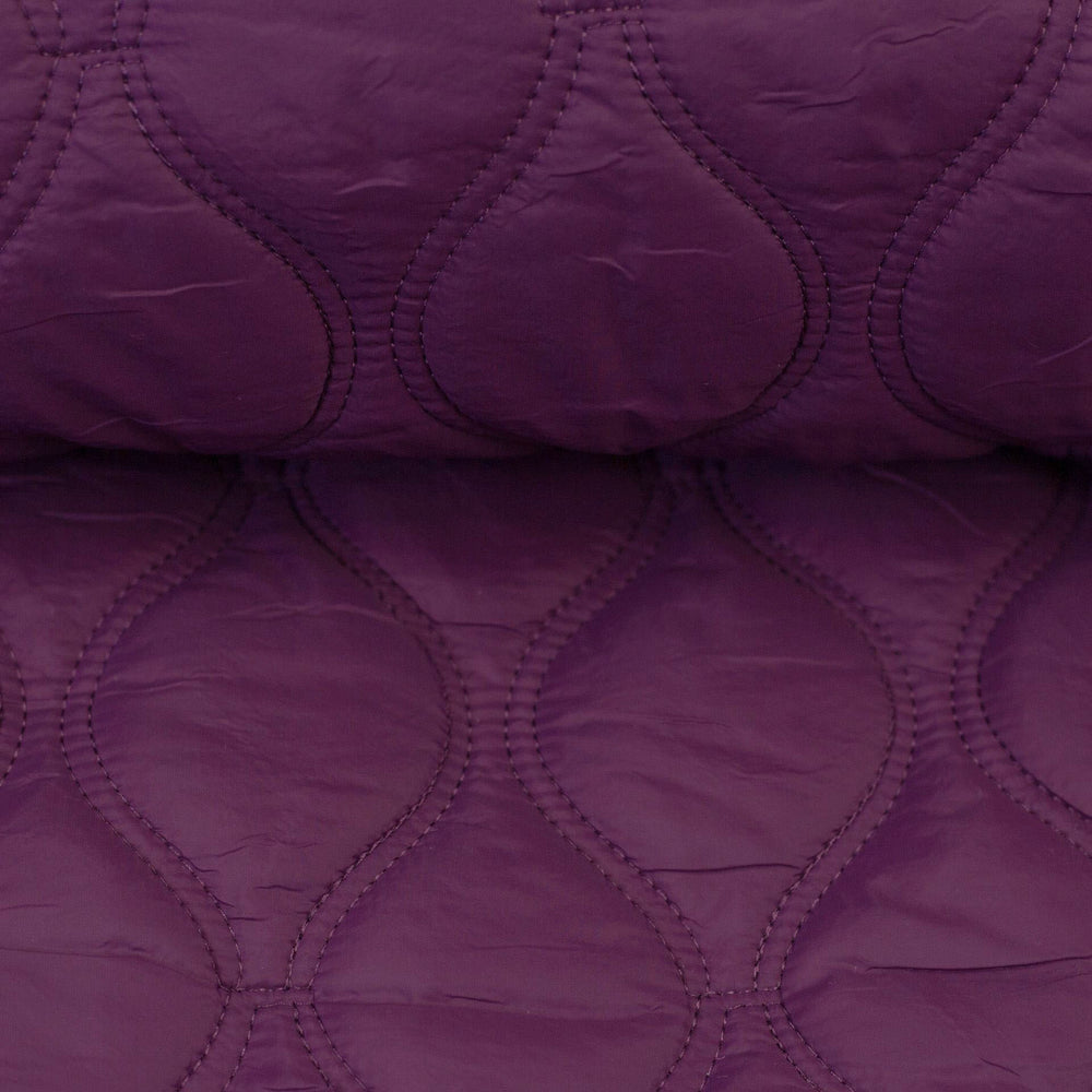 
                  
                    Load image into Gallery viewer, Quilted Double Face Plum
                  
                