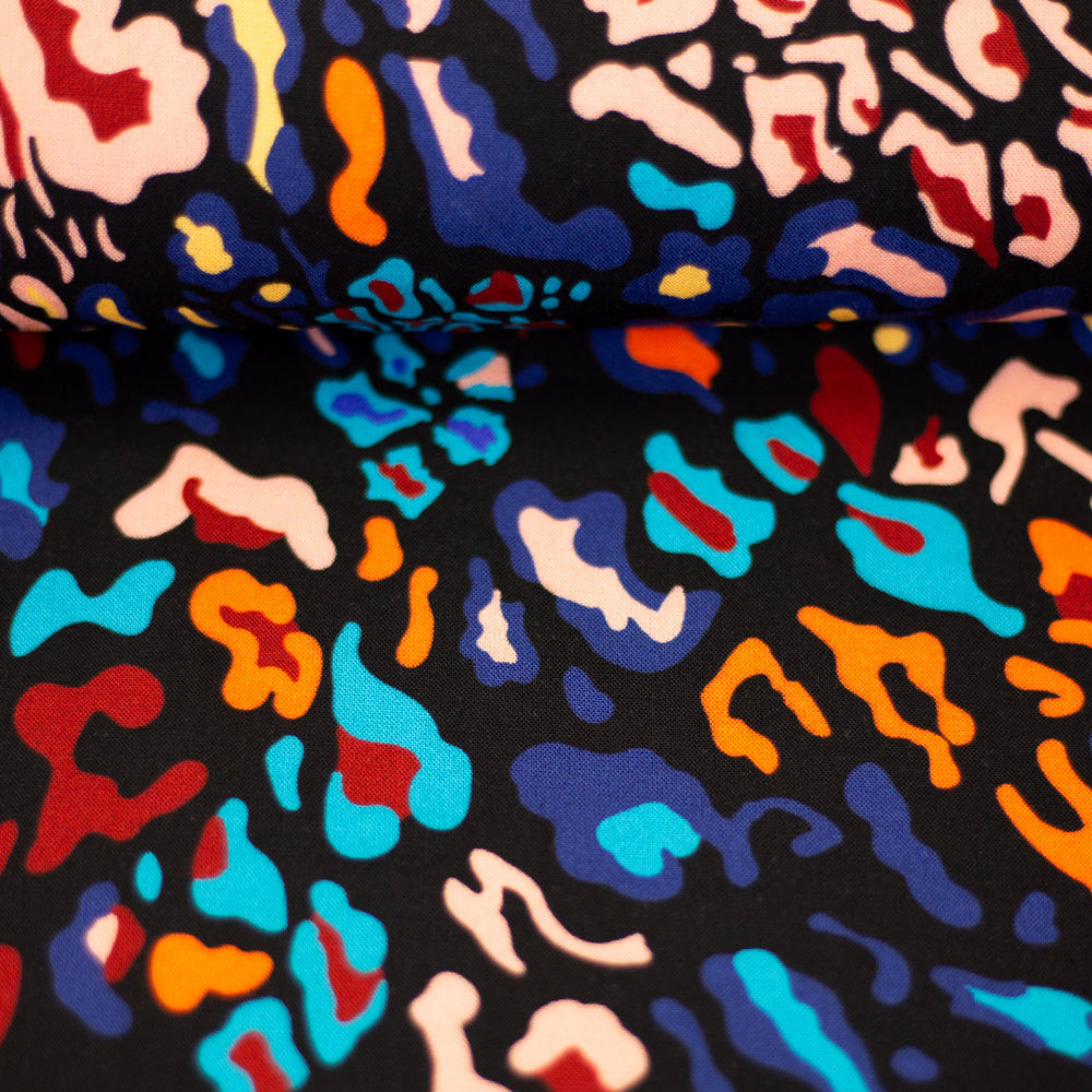 Woven Viscose Animal Print