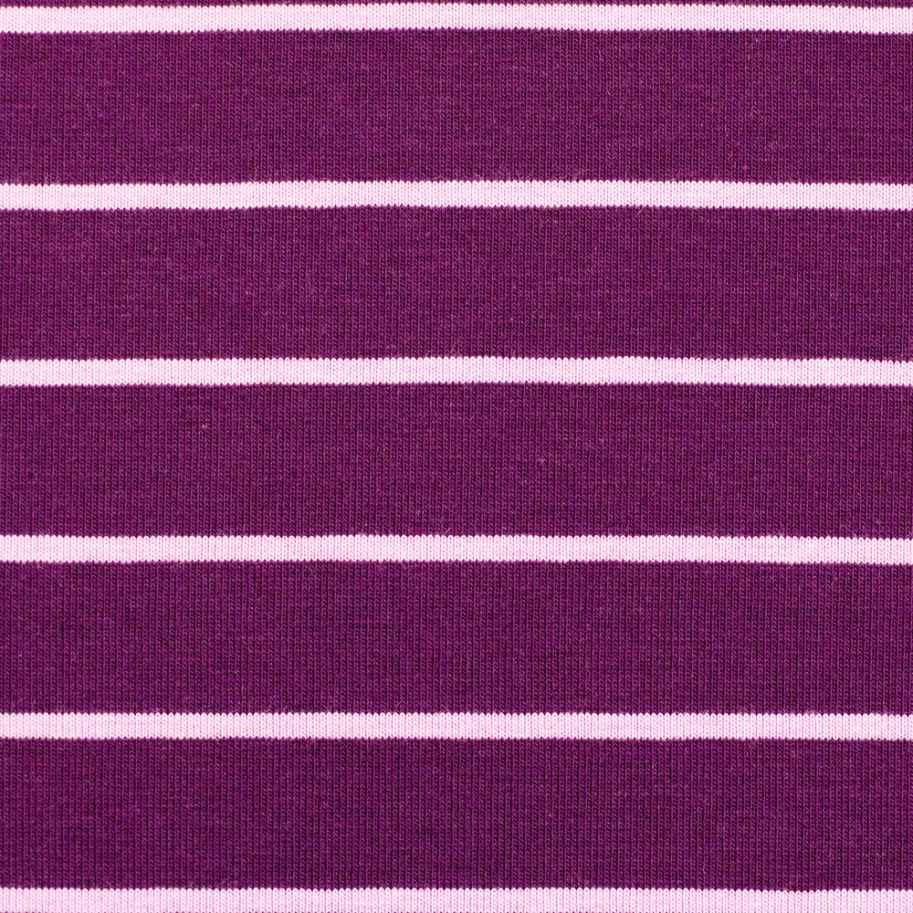
                  
                    Load image into Gallery viewer, Striped Jersey Isa Plum
                  
                