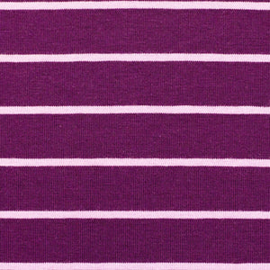 
                  
                    Load image into Gallery viewer, Striped Jersey Isa Plum
                  
                