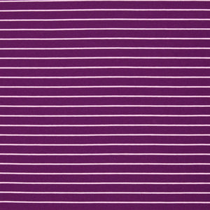 
                  
                    Load image into Gallery viewer, Striped Jersey Isa Plum
                  
                