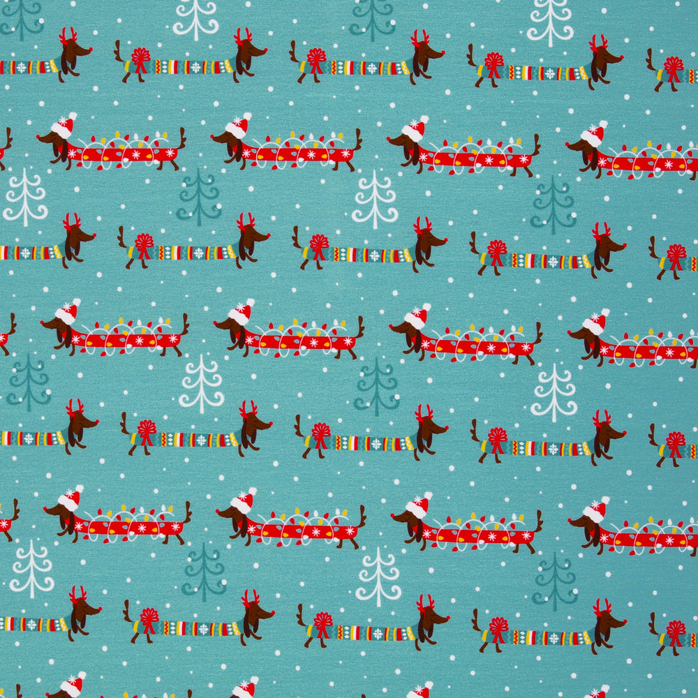
                  
                    Load image into Gallery viewer, French Terry Christmas Dachshunds
                  
                