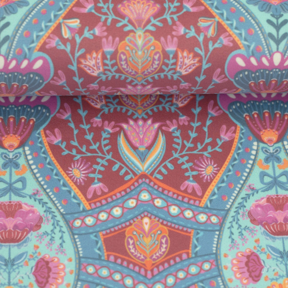 Velvet Boho Ornaments Mint