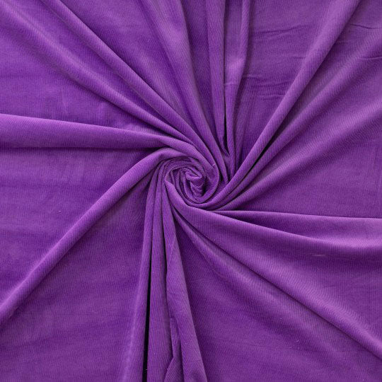 Washed Fine Cord Purple