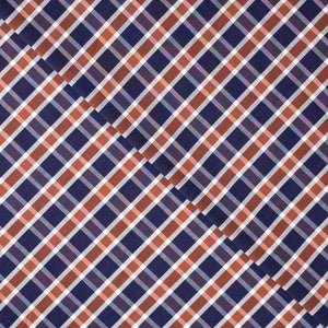 
                  
                    Load image into Gallery viewer, Woven Cotton Check Navy
                  
                