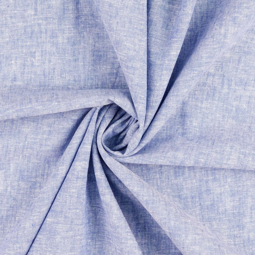 Linen/Cotton Blue Melange