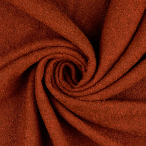 
                  
                    Load image into Gallery viewer, Wool Boucle Burnt Orange
                  
                