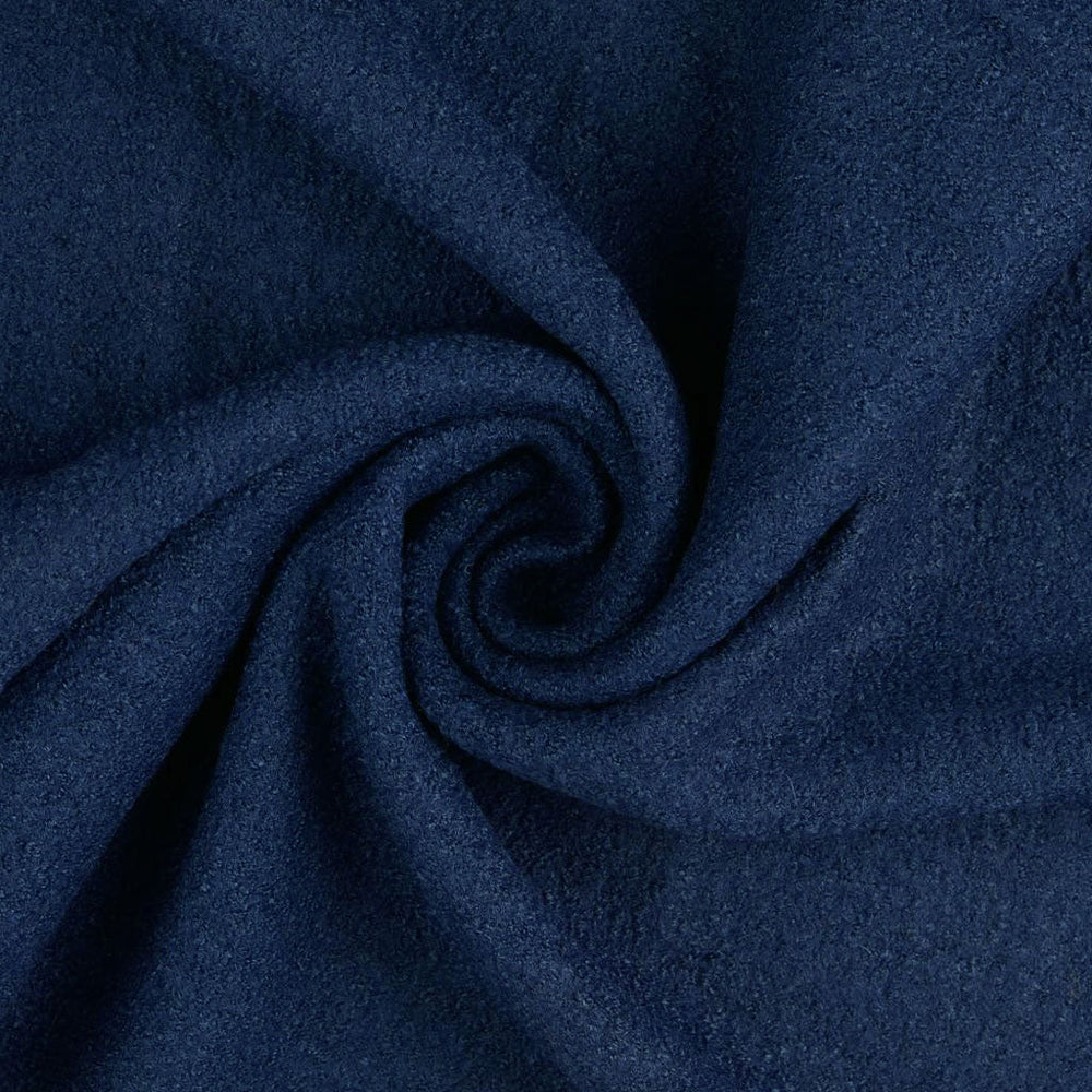 Wool Boucle Blue