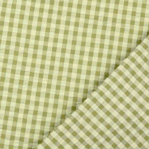 
                  
                    Load image into Gallery viewer, Seersucker Check Olive Green
                  
                
