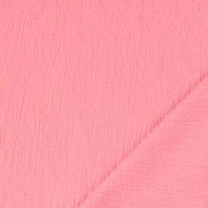 
                  
                    Load image into Gallery viewer, Viscose Bubble Crash Salmon Pink
                  
                