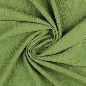 
                  
                    Load image into Gallery viewer, Viscose Bubble Crash Olive Green
                  
                