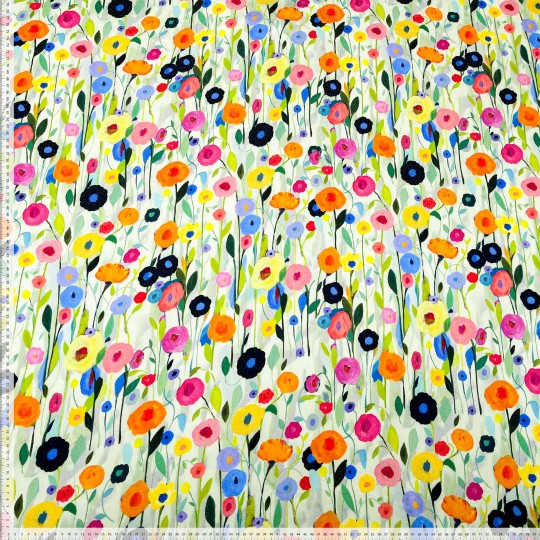 
                  
                    Load image into Gallery viewer, Woven Viscose Glitter Flowers
                  
                