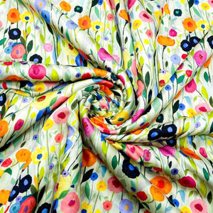 
                  
                    Load image into Gallery viewer, Woven Viscose Glitter Flowers
                  
                