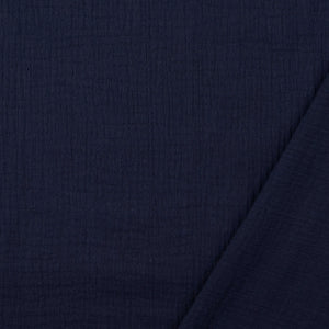 
                  
                    Load image into Gallery viewer, Double Gauze Navy Blue
                  
                