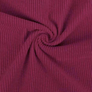 
                  
                    Load image into Gallery viewer, Stretch Rib Corduroy Bordeaux Red
                  
                