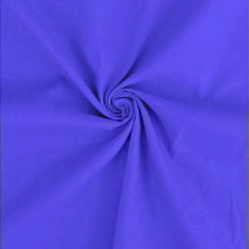 Cotton Poplin Royal Blue