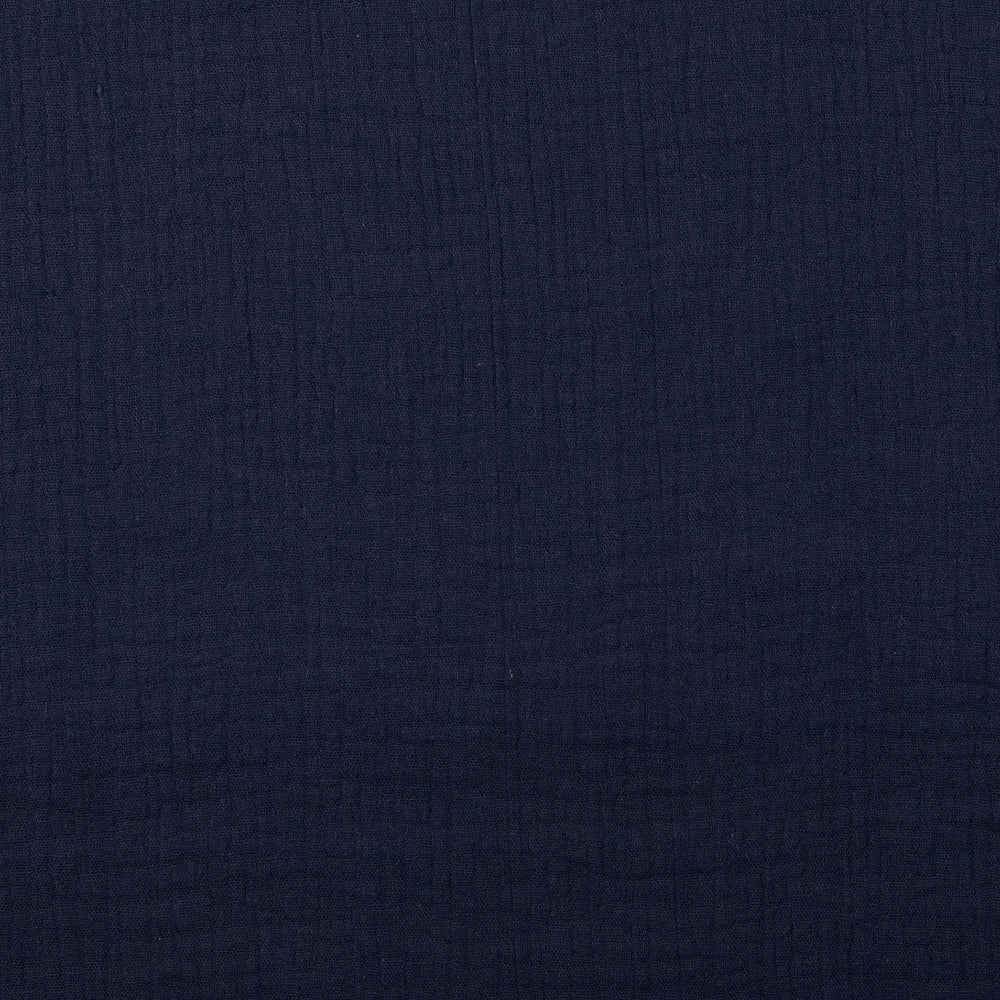 
                  
                    Load image into Gallery viewer, Double Gauze Navy Blue
                  
                