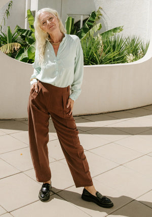 
                  
                    Load image into Gallery viewer, Pattern Trousers ANDREA
                  
                