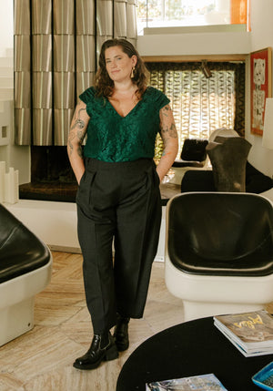 
                  
                    Load image into Gallery viewer, Pattern Trousers ANDREA
                  
                