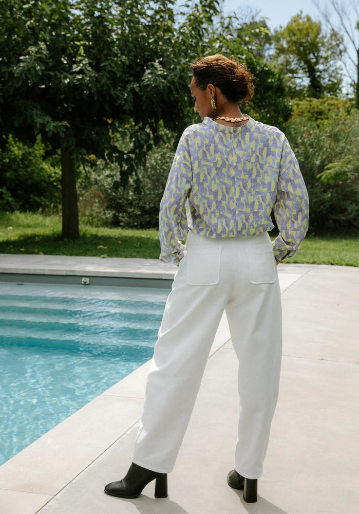 
                  
                    Load image into Gallery viewer, Pattern Trousers ANDREA
                  
                