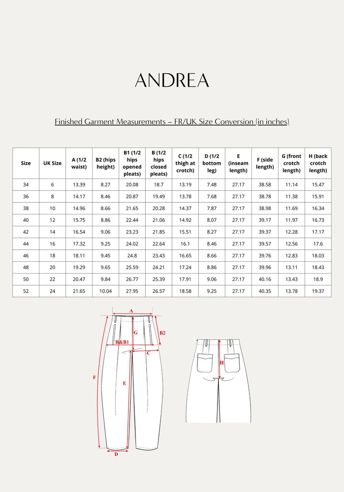 
                  
                    Load image into Gallery viewer, Pattern Trousers ANDREA
                  
                