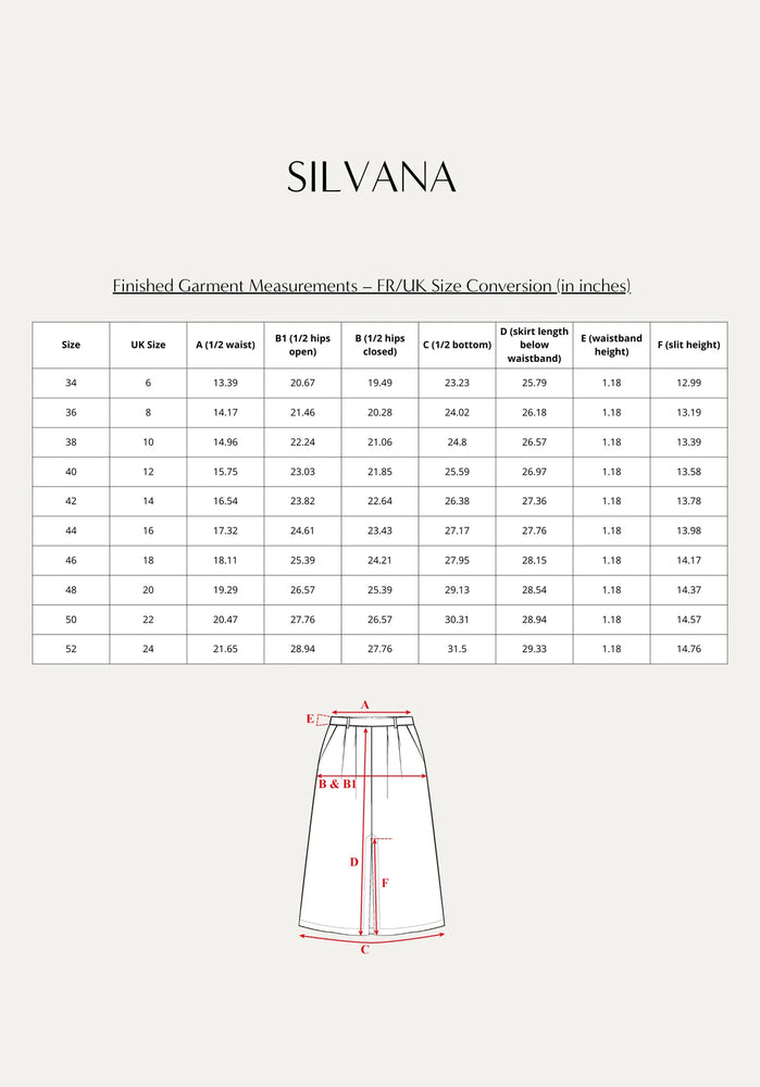 
                  
                    Load image into Gallery viewer, Pattern Skirt SILVANA
                  
                