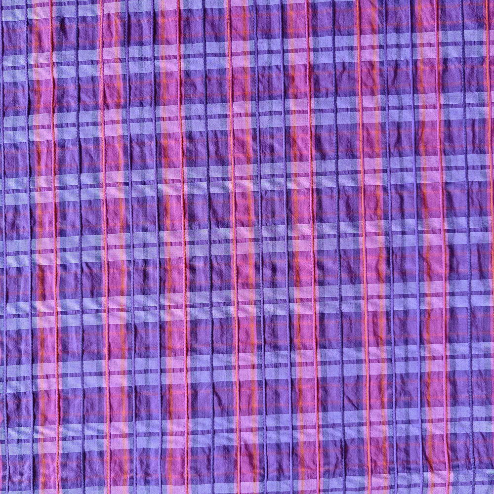 
                  
                    Load image into Gallery viewer, Seersucker Check Purple
                  
                