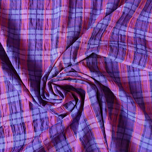 
                  
                    Load image into Gallery viewer, Seersucker Check Purple
                  
                