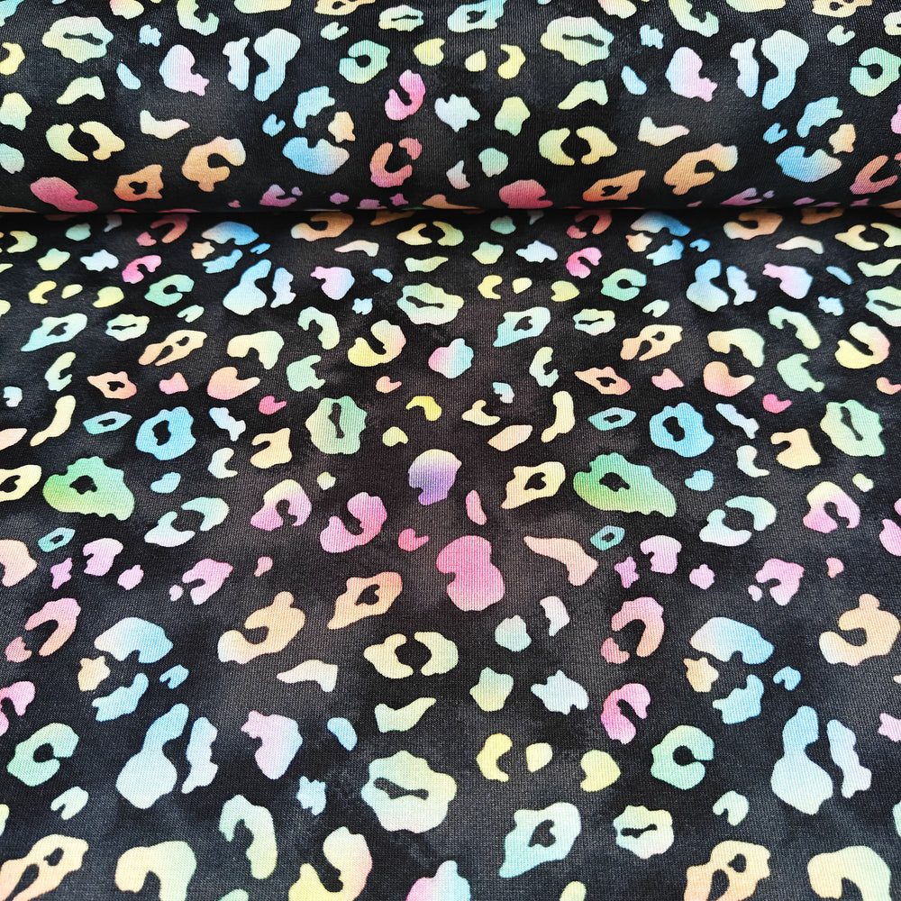 
                  
                    Load image into Gallery viewer, Bamboo Jersey Colourful Panther
                  
                