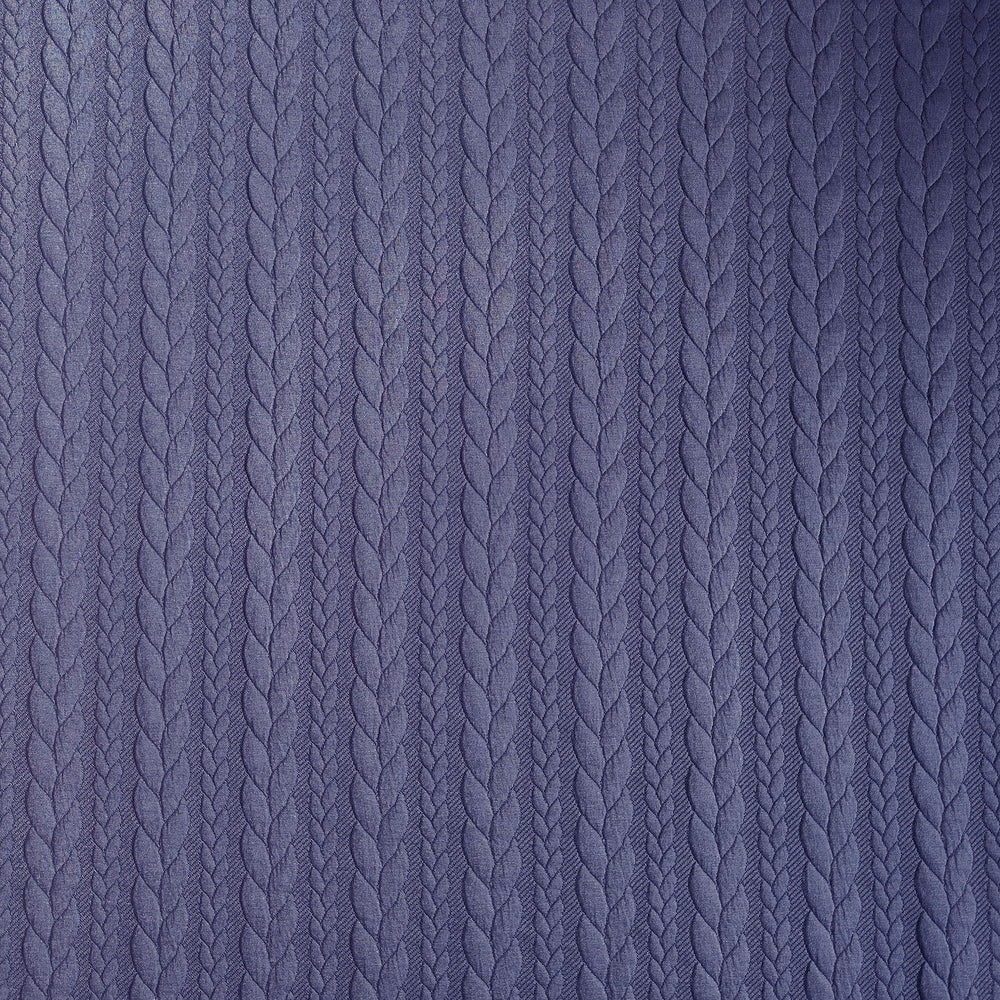 
                  
                    Load image into Gallery viewer, Cable Knit Jersey Blue
                  
                